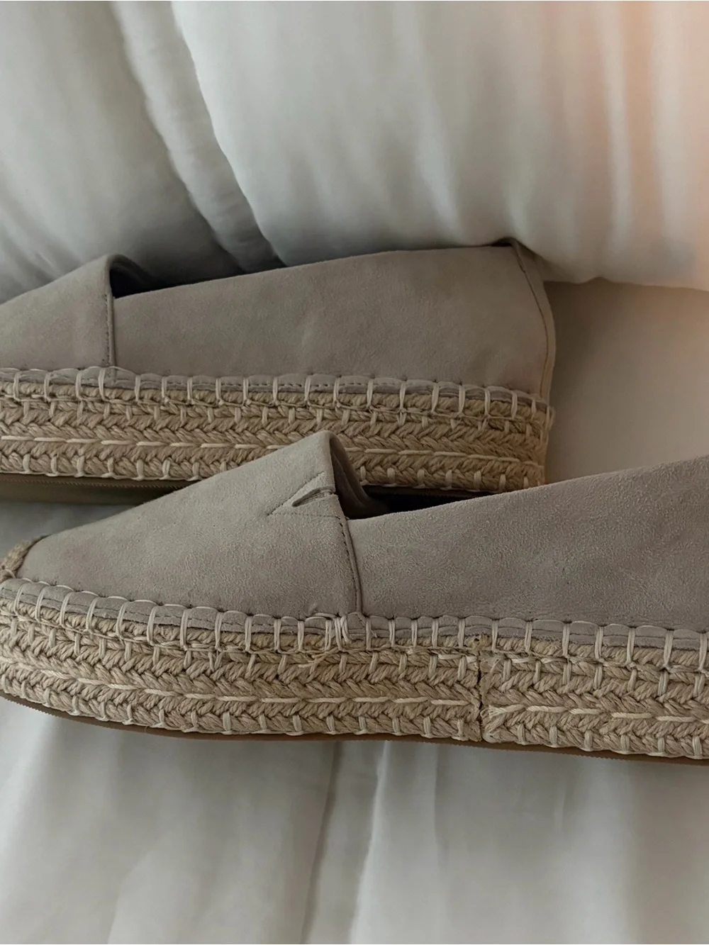 Heaven by Marcela Cream Braided Jute Espadrille Flats